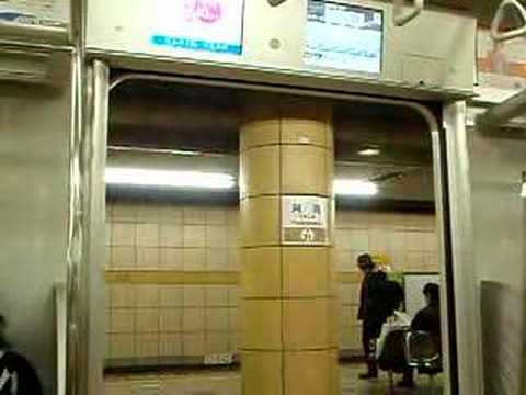 東京メトロ10000系　異常閉扉