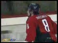 Alex Ovechkin snipes top cheese on Biron  2008 NHL playoffs