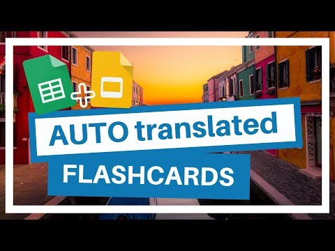 video-linktoworks-Make your own Flashcards in multiple Languages...