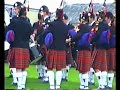 strathclyde police pipe band playing their medley at the world pipe championships, 15th august 1992, in bellahouston park, where the band finished 2nd overall in grade 1. the tunes played are: colonel rodney, susan macleod, fiona macdonald, mickie ainsworth, spur of the moment, merry boys of greenland, an eala bhan, gordon mcrae's favourite, annette's chatter, merrily danced the quaker's wife, brest st. marc