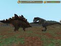 Allosaurus vs. Stegosaurus: Death Duel in Zoo Tycoon 2