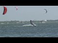 Netherlands - Holland Kornwerderzand Ijsselmeer Kitsurfing