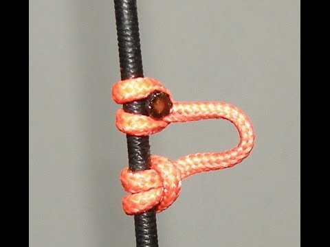 how to properly tie a d'loop