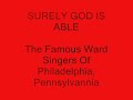 this is the song that launched the ward singers career.  clara ward taking the lead and marion williams taking the 2nd lead.