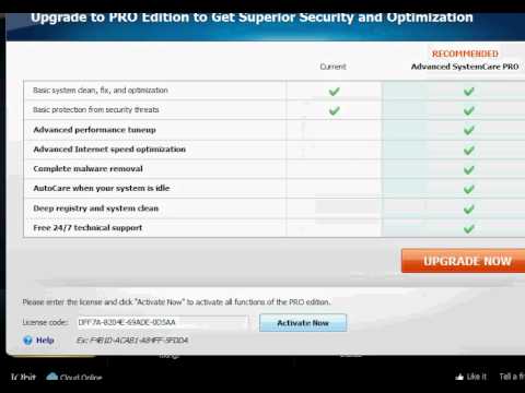 Advanced Systemcare Pro 6 License Key 2012 Advanced Systemcare Pro 6 License Key 2012