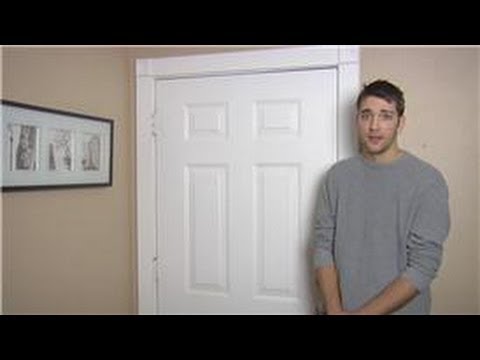 how to fix a door that swings open by it self