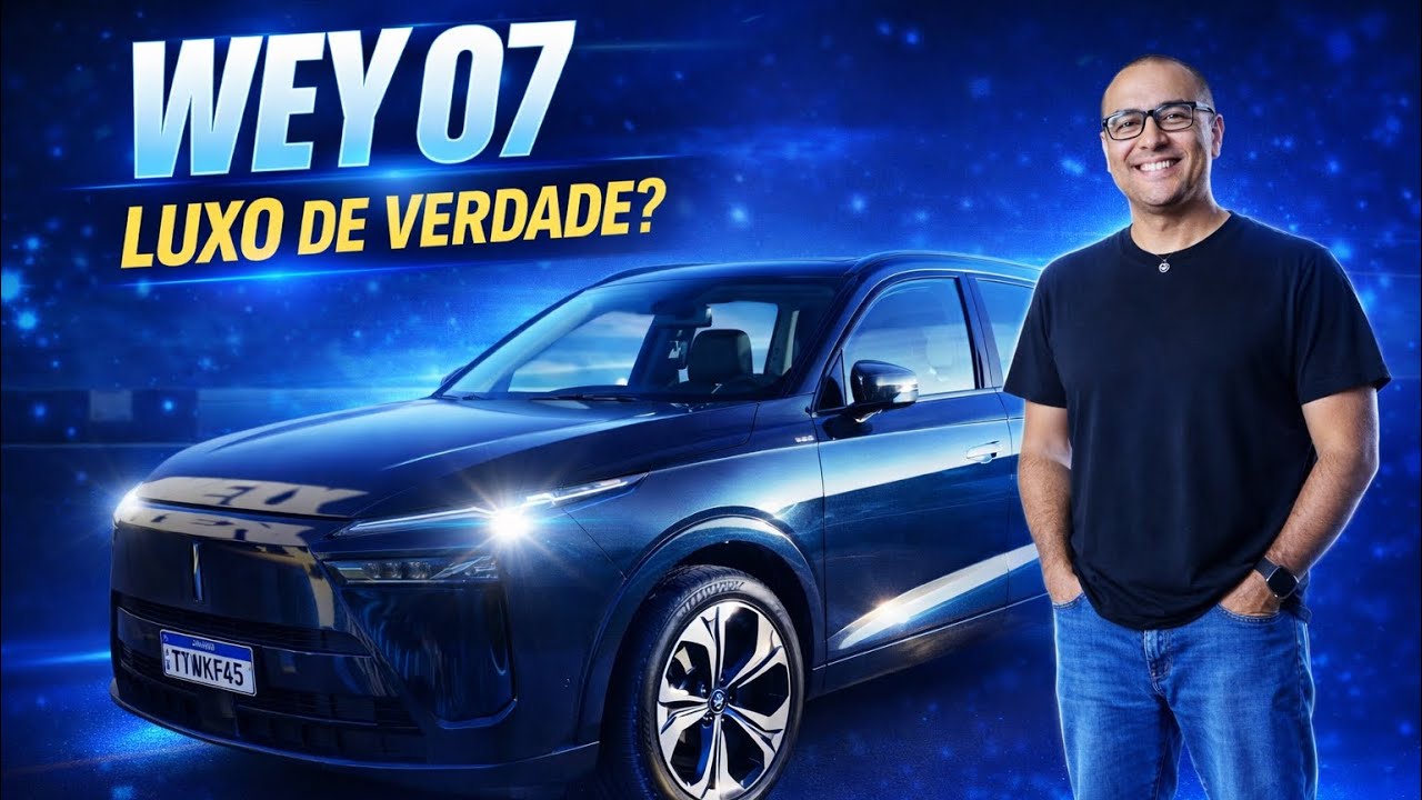 WEY 07 é INCRÍVEL: espaço e luxo no SUV de 6 lugares e motor HÍBRIDO