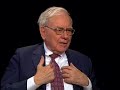 Warren buffett Talks With Charlie Rose