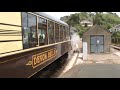 5029 Nunney Castle Leaving Kingswear for Dartmouth