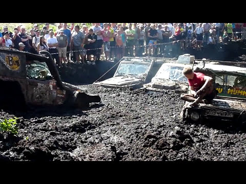 offroad - Klaperjaht 2011 extreme off-road winch challenge in Estonia. Day one - TR-2, OPEN, and TR-3 (proto) classes. For