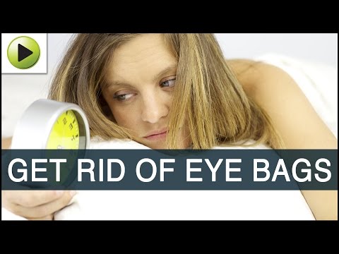 how to cure eye bags