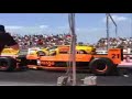 Lamborghini Diablo vs. Arrows Formula 1 2002 drag race Lamborghini Diablo vs. Arrows Formula 1 2002 drag race