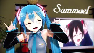 MMD Nico-Nico-Nii! BEATSTEP REMIX - GENTLEMAN - Mo