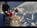 White Christmas Blizzard, Homer, Alaska, snowblower vs snowstorm