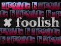 Foolish (Preview) (Michelle B)