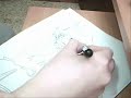 Dibujando a Sakura (me drawing Sakura)