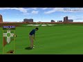 Golden Tee Great Shot on Monument Valley!