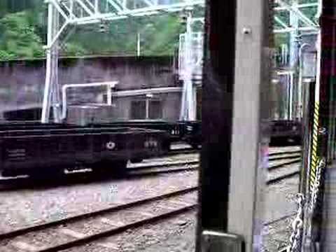 黒部峡谷鉄道宇奈月発車側面展望