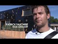 The Solar Decathlon is bolder, brighter, and more efficient than ever! 20 university teams from around the world have designed and built their ultimate solar home on the National Mall in Washington, DC. We're taking a look at a team from each participating country. This video is about Team Germany from Technische Universität Darmstadt. They won the Solar Decathlon in 2007, and this year they're back with a super-powered solar design that generates enough energy for two houses.