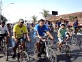 O evento que aconteceu no dia 23/09/07 contou com mais de 100 ciclistas e chamou a atenção da população sobre os problemas ambientais na cidade e no mundo.