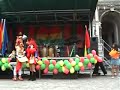 Presentacion en Bruselas a la fiesta del 6 de Agosto de los bailes tipico de Bolivia