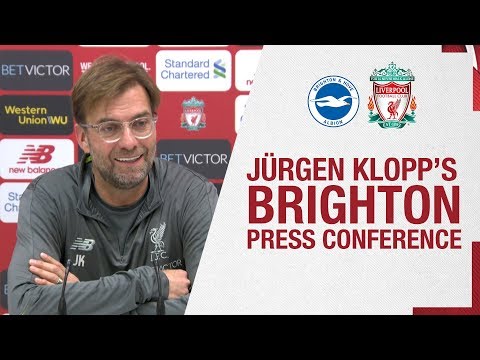 Video: Jürgen Klopp's pre-match press conference | Brighton
