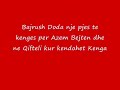 Bajrush Doda nje pjes te kenges per Azem Bejten dhe ne Qifteli kur kendohet Kenga