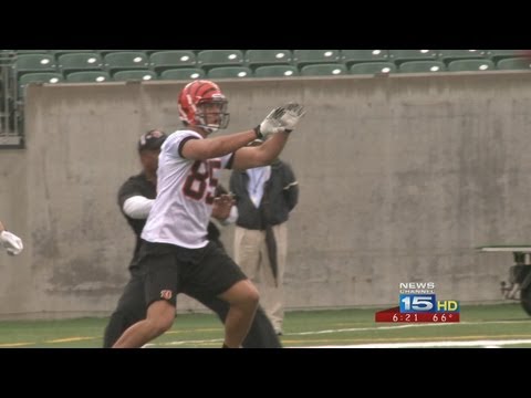 bengals - Tyler Eifert, John Goodman Open Rookie Camp With Cincinnati Bengals.