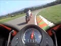Cutout of my selfmade movie; ER-6n racing on a short racetrack in France. Have fun!