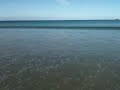 Waves rolling in at bridgewater bay