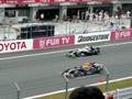 F1 2008 Fuji 一貴、絶妙なスタート