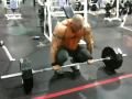 The only way to a big back is to row your way there! 315 be