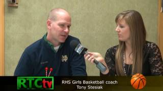 RHS Girls Basketball Coach Tony Stesiak Interview