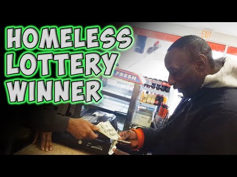 A hajléktalan, aki nyert a lottón