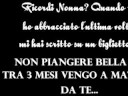 Nonnina mia, mi manchi tanto. Nonnina mia, mi manchi tanto.