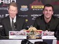 Hopkins banters with Calzaghe