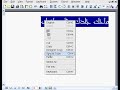 Arabic in Flash, Paint Shop pro, CorelDraw or any other designing program
