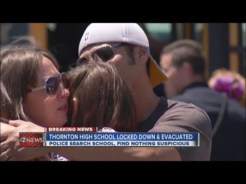 Lockdown - 5/24 5 pm -- Police say a student with a replica AK-47 used in a class history project triggered a lockdown and massive police search at Thornton High School...