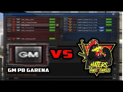 SPARING RULES LAWAN GM PB GARENA !! GM PB GARENA VS HMF - POINT BLANK GARENA INDONESIA