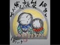 夫婦地蔵　道祖神　の描き方　Drawings of Ojizousama　お盆