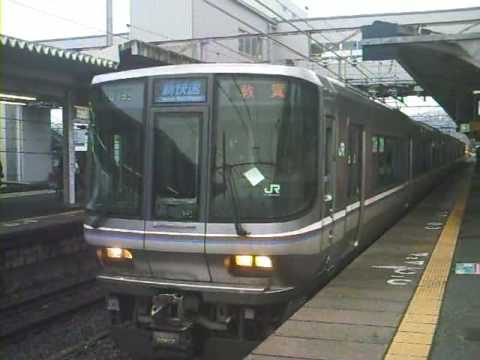 ２２３系　４両編成新快速、湖西線経由敦賀行き