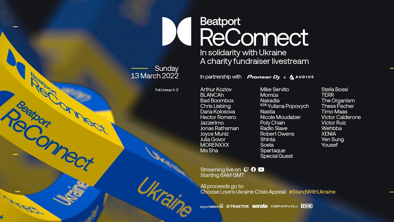 Yousef - Live @ Beatport ReConnect: In Solidarity with Ukraine 2022