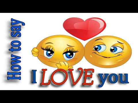 how to say i love u in various languages