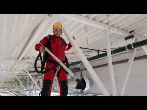 Уборка одного завода на высоте в новогодние праздники Уборка одного завода на высоте в новогодние праздники