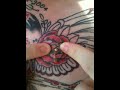 Draining my infected Dermal Piercing