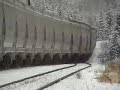 Canpotex train leaves Field, BC Canpotex train leaves Field, BC