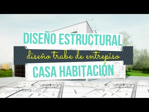 Diseño estructural casa habitación /Trabe de entrepiso/NTC CD MX/área de acero flexión y cortante