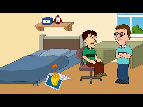 Edward Destroys Timothy's Laptop