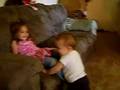 playing around in the new living room
