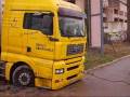 Truck vastgereden te Hasselt (B)